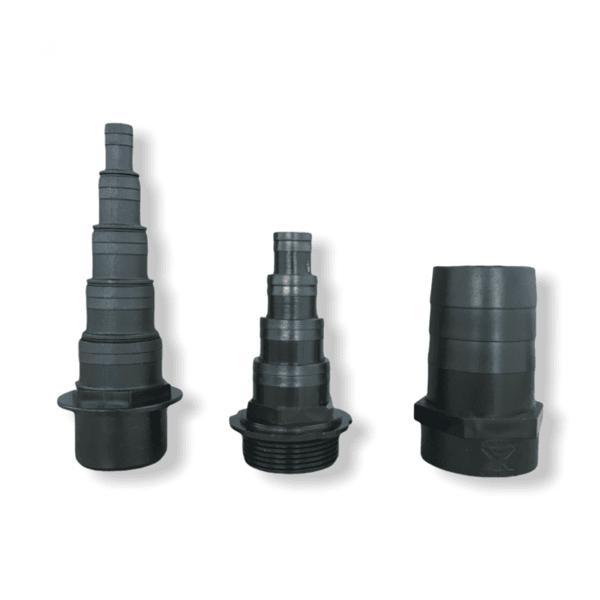 Stepped Hosetail – Secure Hose Connection with Jubilee Clips