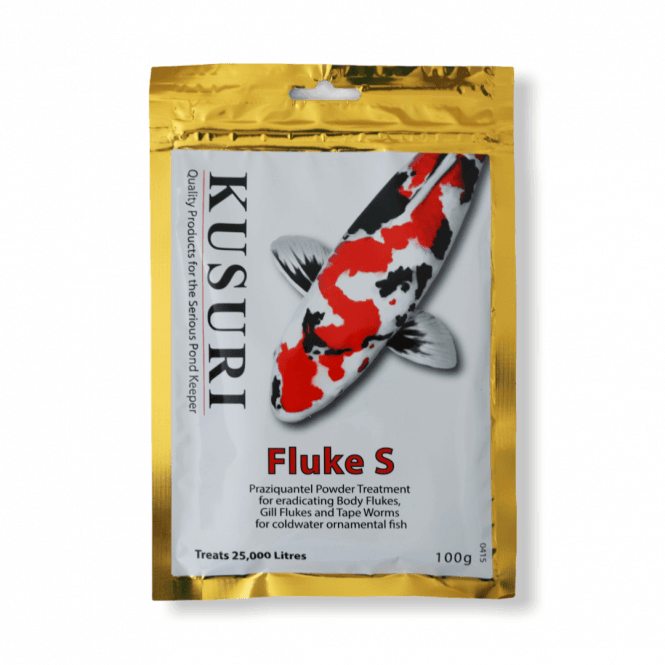Kusuri Fluke S 50g sachet – tapeworm pond treatment