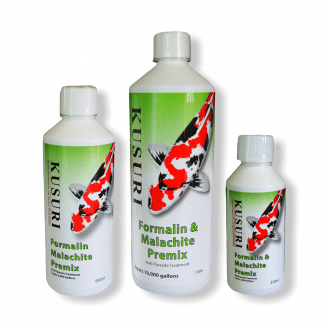 Kusuri Formalin & Malachite Premix – Treats Skin Flukes and Chilodonella