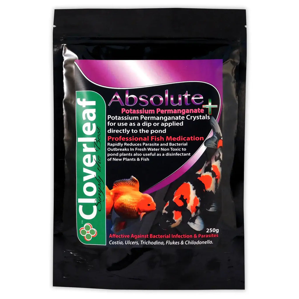 Cloverleaf Absolute Potassium Permanganate for Trichodina and Costia