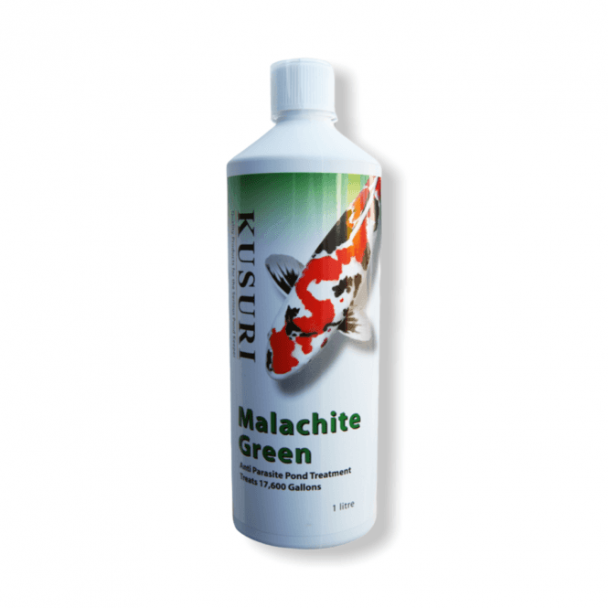 Kusuri Malachite Green 1L bottle – koi and pond fungus treatment