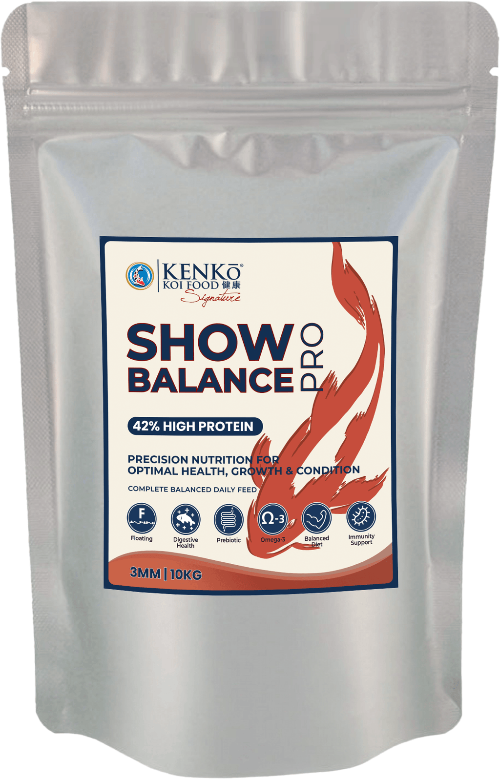 Kenko Signature Show Balance Pro, Professional Koi Food For Balanced Daily Feed