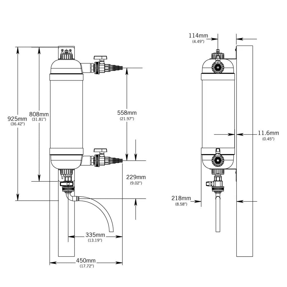Evolution Aqua Surge Pond Filter with 18W UVC