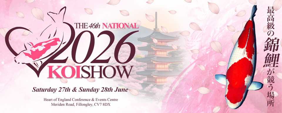 National Koi Show Weekend – 27th &amp; 28th June 2026