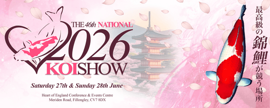 National Koi Show Weekend – 27th &amp; 28th June 2026