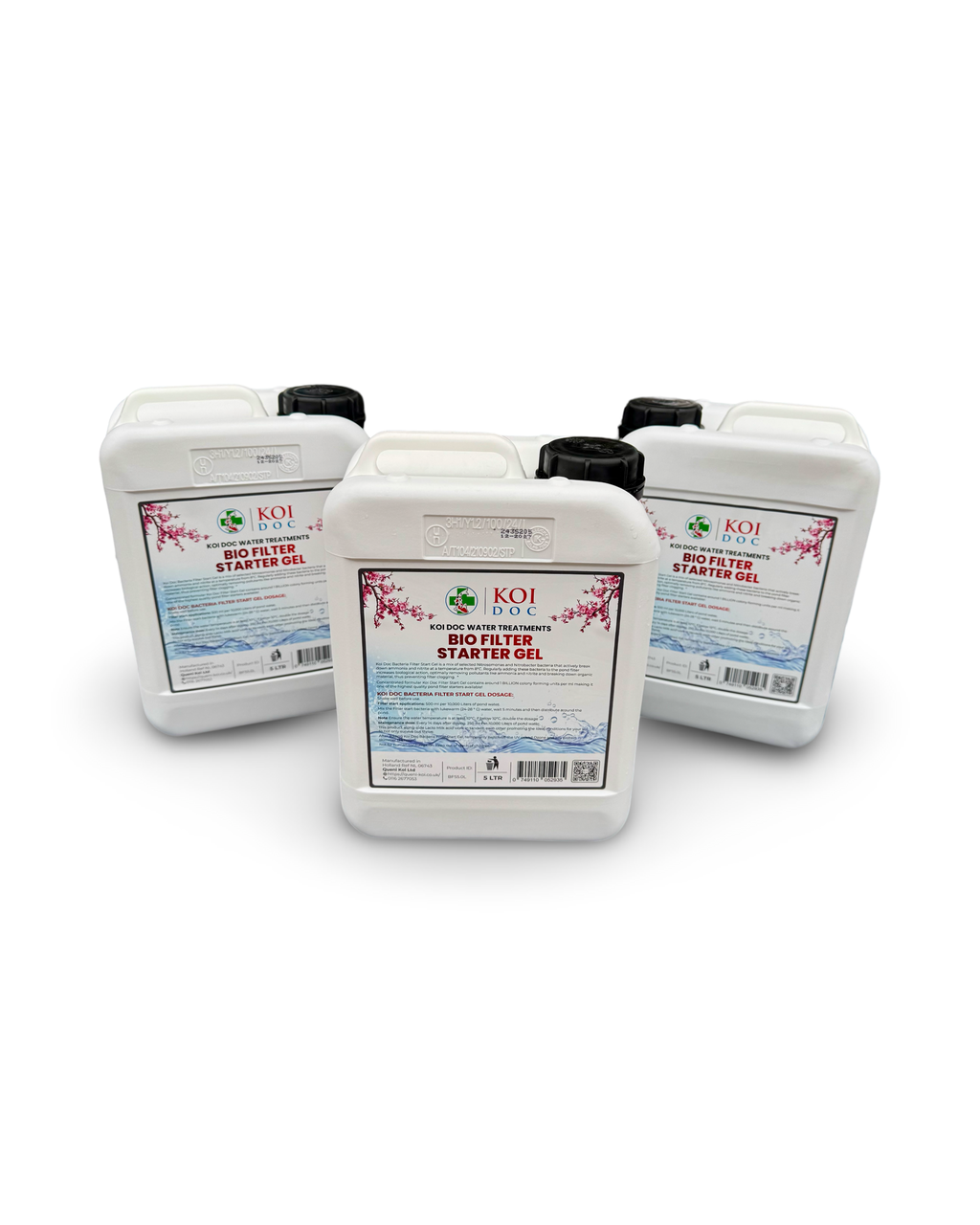 Koi Doc Bio Filter Starter Gel 1 Litre and 5 Litre