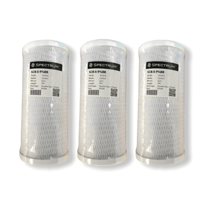 Spectrum Carbon Blocks for Koi Pond Water