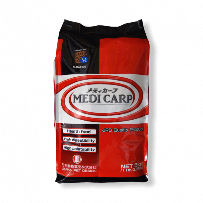 JPD Medicarp Colour Enhancer Natural Pellet Koi Food - 5kg / 10kg