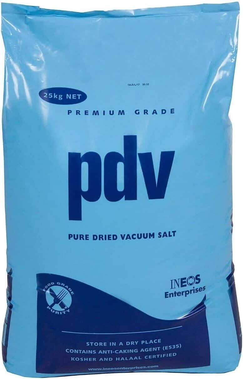 PDV Salt – 25kg Pure Vacuum Dried Salt for Koi Treatment – 25kg