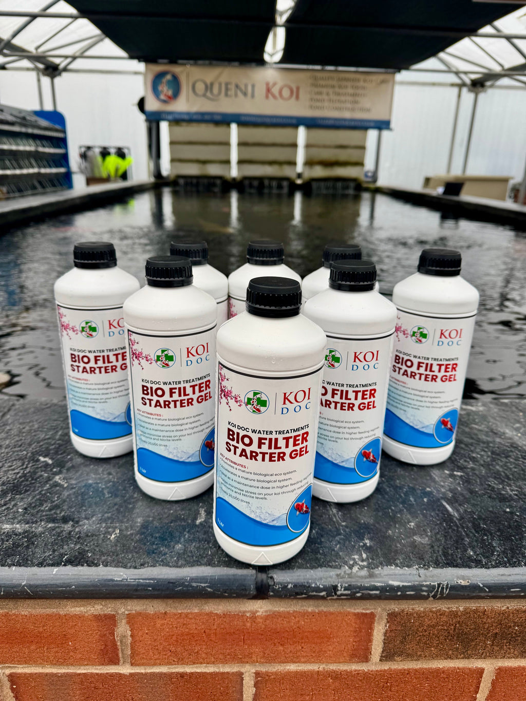 Koi Doc Bio Filter Starter Gel 1 Litre and 5 Litre
