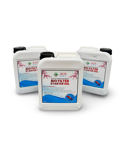 Koi Doc Bio Filter Starter Gel 1 Litre and 5 Litre