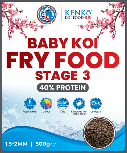 Kenko Baby Koi Fry Food Stage 3 500g