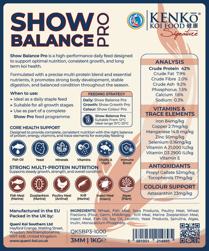 Kenko Signature Show Balance Pro, Professional Koi Food For Balanced Daily Feed