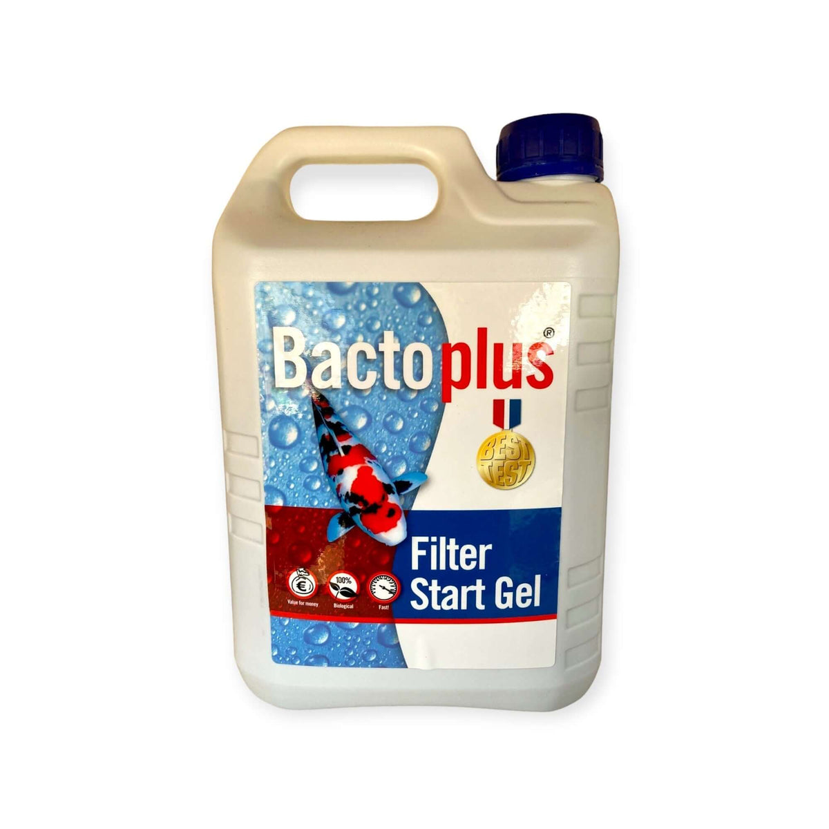 BactoPlus Filter Start Gel 1L bottle for pond filter start-up
