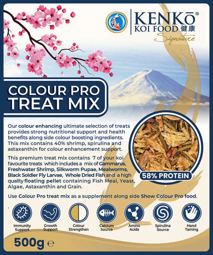 Kenko Signature Show Colour Treat Mix Pro, 7 in 1 Koi Food Colour Boost Mix