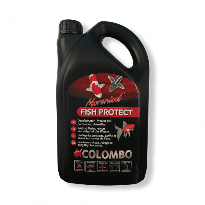 Colombo Fish protect. 1 Litre and 2.5 Litre. Water Treatment Koi Fish Pond