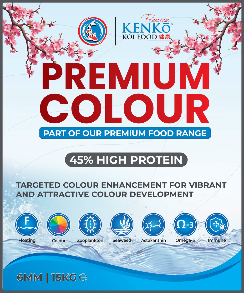 Kenko Premium Colour, High Quality Koi Food For Colour Enhancement