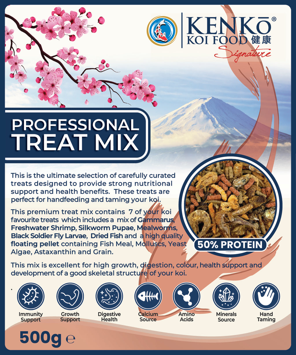 Kenko Show Treat Mix Pro, 7 in 1 Professional Koi Food Mix