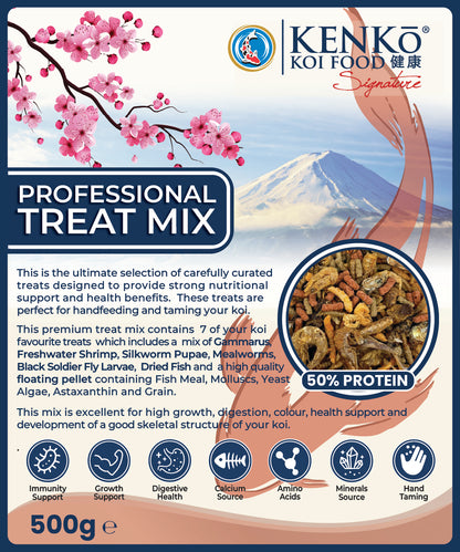 Kenko Show Treat Mix Pro, 7 in 1 Professional Koi Food Mix