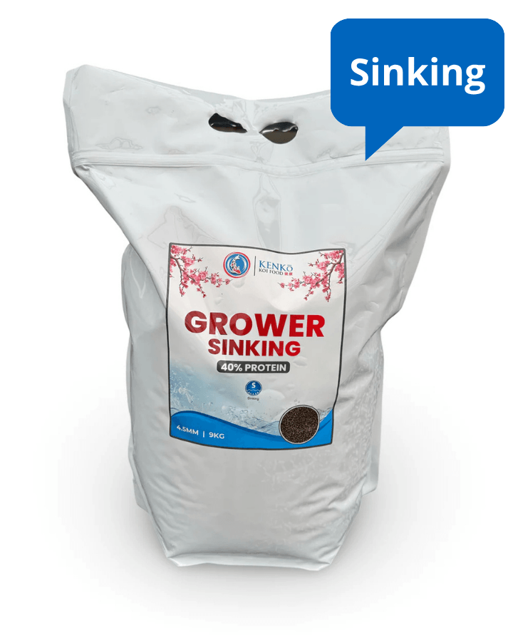 Kenko Grower Sinking Premium Koi Food 2kg – 9kg Variants