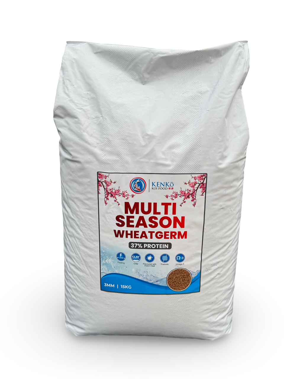 Kenko Multi Season Wheatgerm 3mm or 6mm 1kg, 3kg, 5kg, 15kg