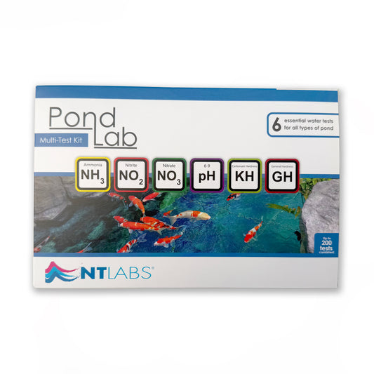 NT Labs Pond Lab Multi Test Kit Test Ammonia Nitrate, pH, GH & KH in Your Pond