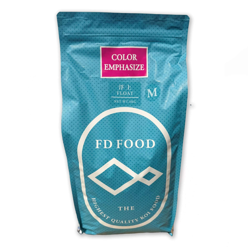 FD Colour Emphasise Koi Food 5.7mm – 3kg & 15kg Floating Pellets