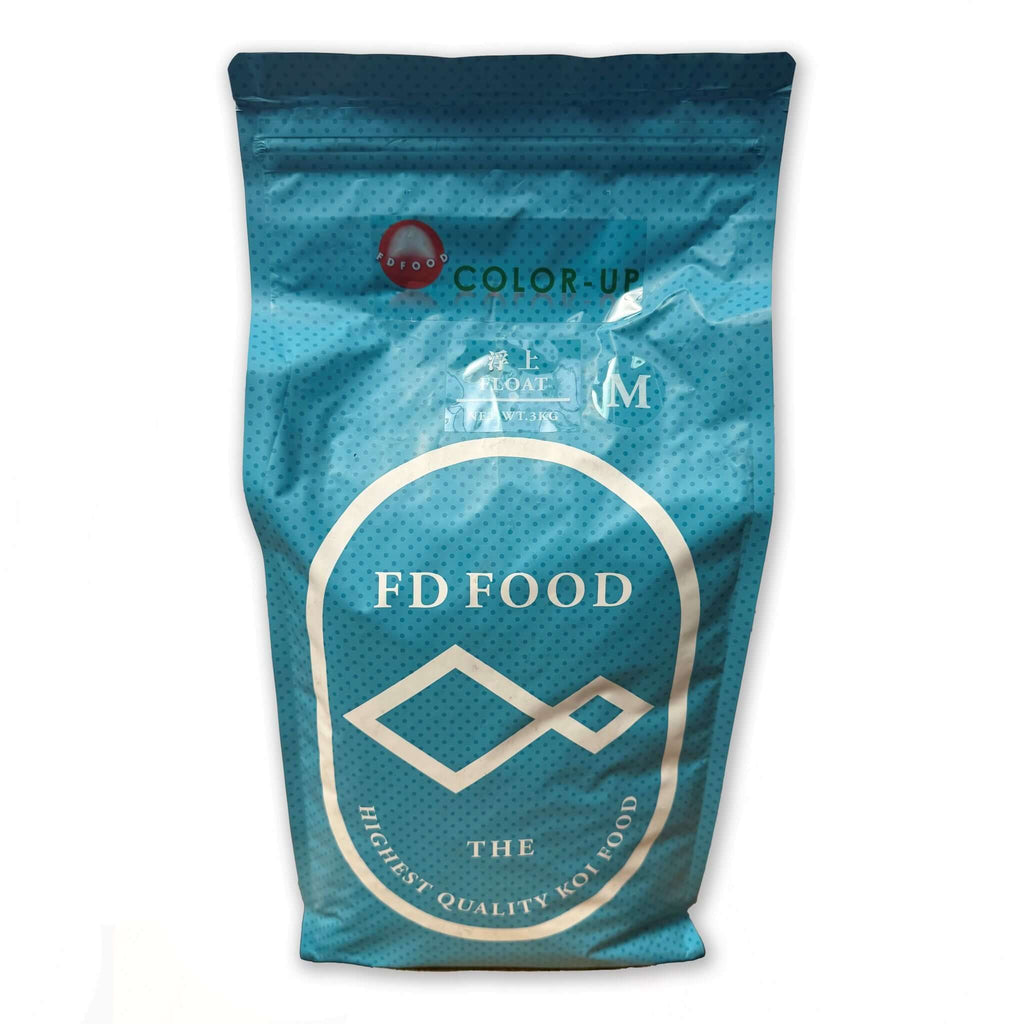 FD Colour Up Koi Food 5.7mm – 3kg & 15kg Floating Pellets
