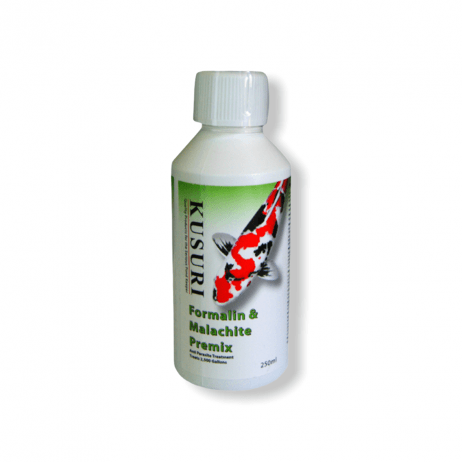 Kusuri Formalin & Malachite Premix – Controls White Spot and Costia