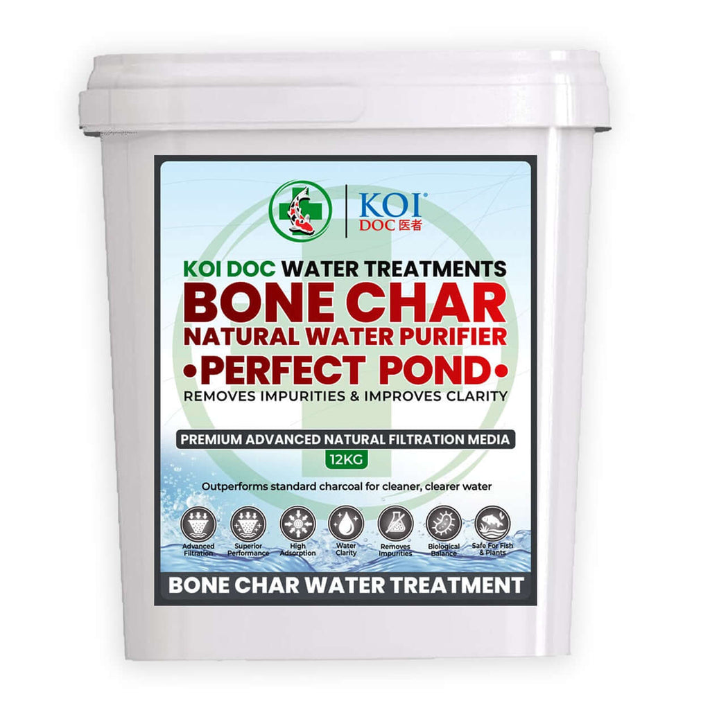 Koi Doc Bone Char Premium Natural Water Purification Media Koi Ponds