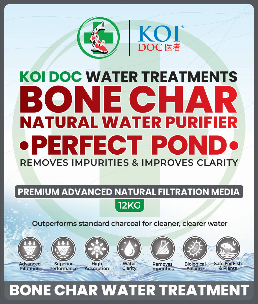 Koi Doc Bone Char Premium Natural Water Purification Media Koi Ponds