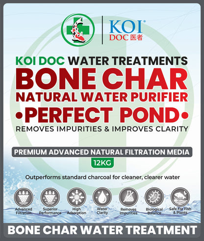 Koi Doc Bone Char Premium Natural Water Purification Media Koi Ponds