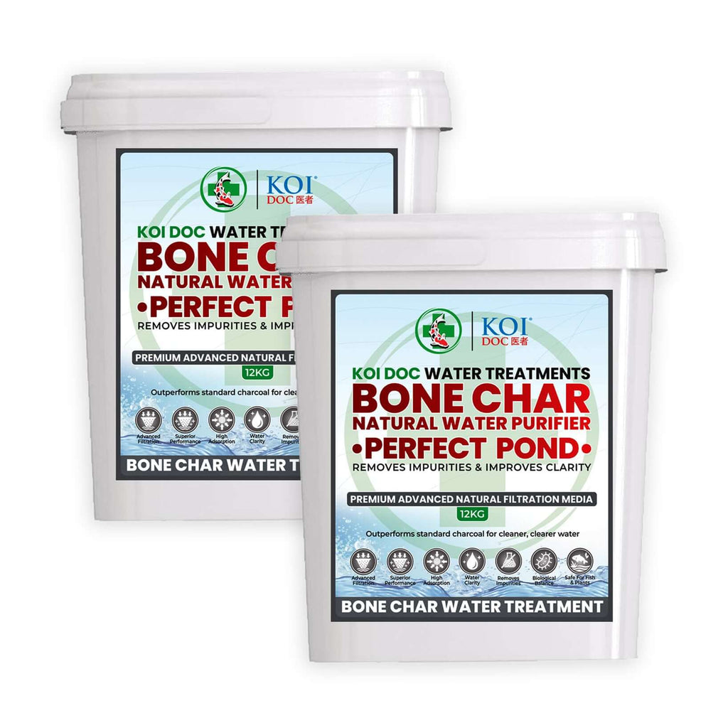 Koi Doc Bone Char Premium Natural Water Purification Media Koi Ponds