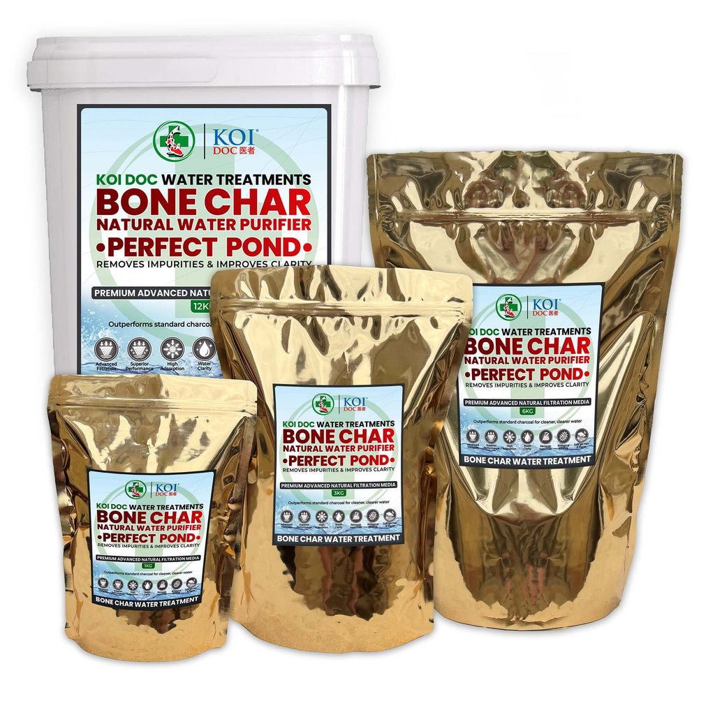 Koi Doc Bone Char Premium Natural Water Purification Media Koi Ponds