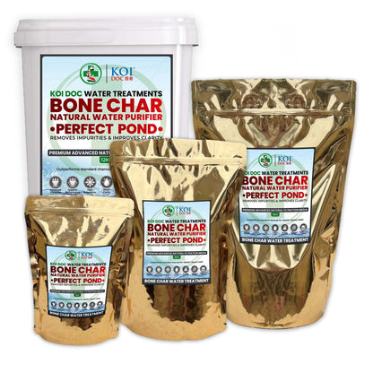 Koi Doc Bone Char Premium Natural Water Purification Media Koi Ponds