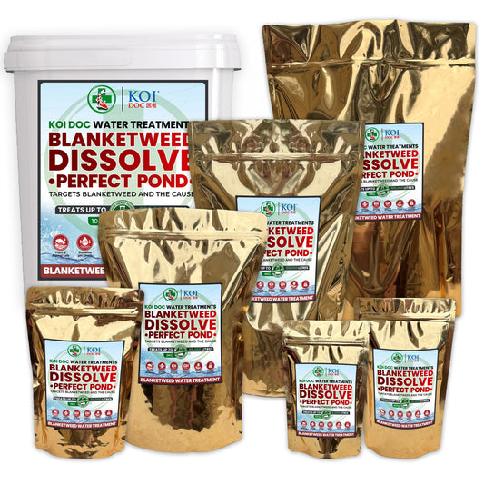 Koi Doc Blanketweed Dissolve Pond Water Treatment Perfect Pond Range