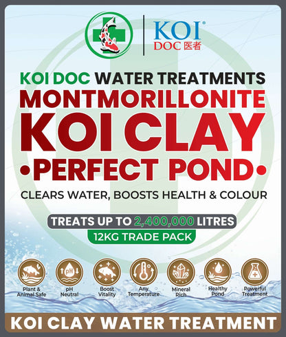 Koi Doc Koi Clay Water Treatment Crystal Clear Water Health Booster