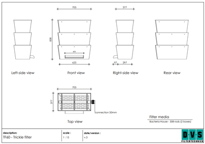 QK Midi Showers – Efficient Filtration Shower for Ponds