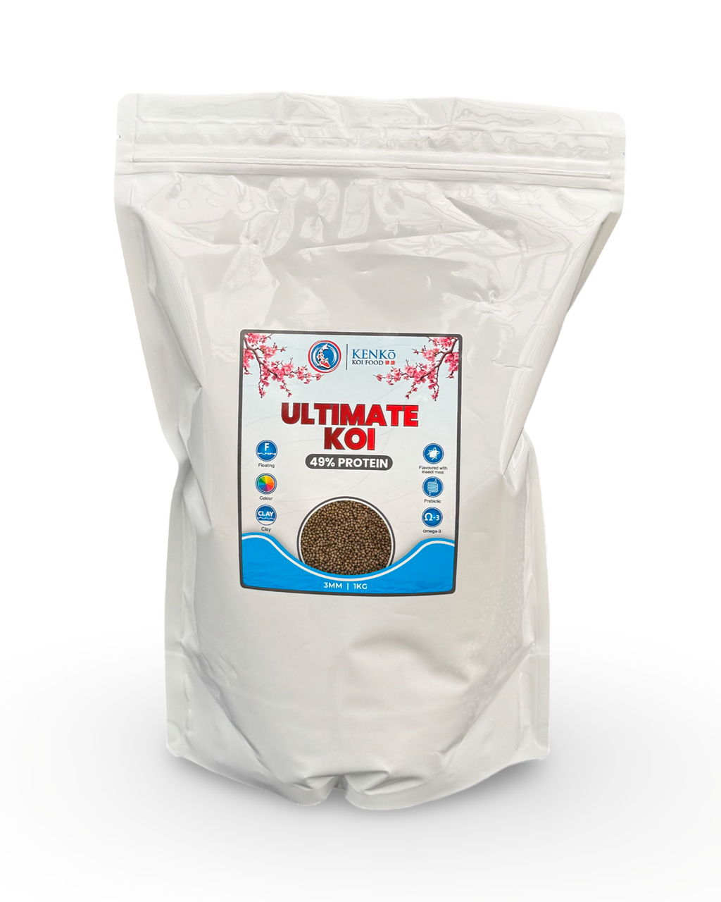 Kenko Ultimate Koi 3mm or 6mm 1kg, 3kg, 5kg, 15kg