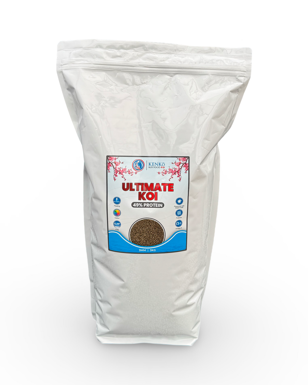 Kenko Ultimate Koi 3mm or 6mm 1kg, 3kg, 5kg, 15kg