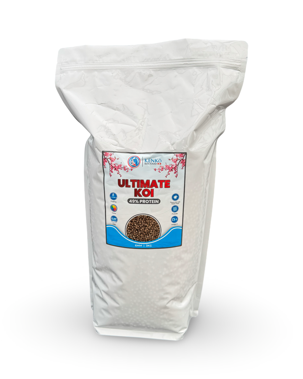 Kenko Ultimate Koi 3mm or 6mm 1kg, 3kg, 5kg, 15kg
