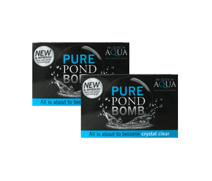 PURE Pond Bomb – Fast Acting Biological Pond Cleaning Treatment