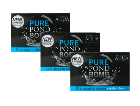 PURE Pond Bomb – Fast Acting Biological Pond Cleaning Treatment