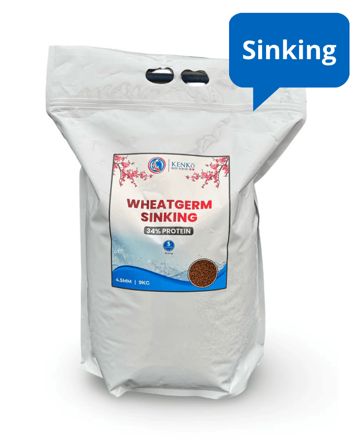 Kenko Wheatgerm Sinking Koi Food 4.5mm – 2kg Pack