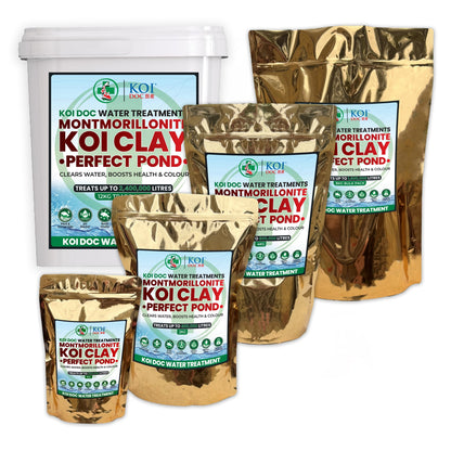 Koi Doc Koi Clay Water Treatment – Montmorillonite Powder for Clear Pond Water