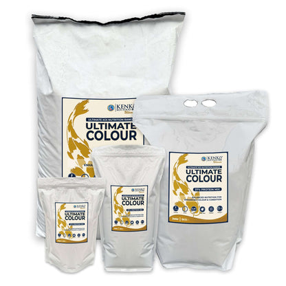 Kenko Ultimate Colour Premium Koi Food 3mm or 6mm 1kg, 3kg, 5kg, 15kg