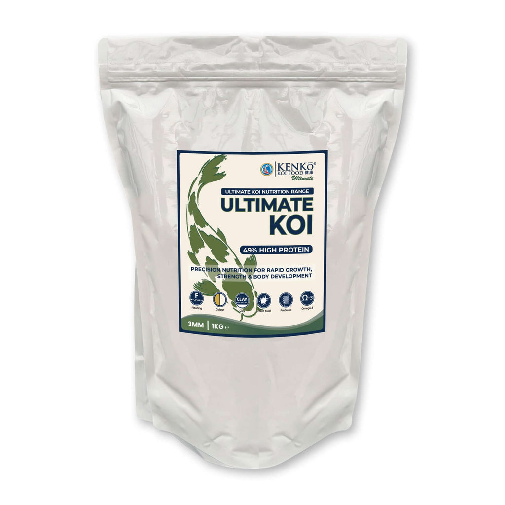 Kenko Ultimate Koi Premium Food 3mm or 6mm 1kg, 3kg, 5kg, 15kg
