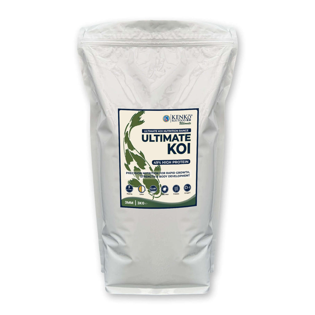 Kenko Ultimate Koi Premium Food 3mm or 6mm 1kg, 3kg, 5kg, 15kg