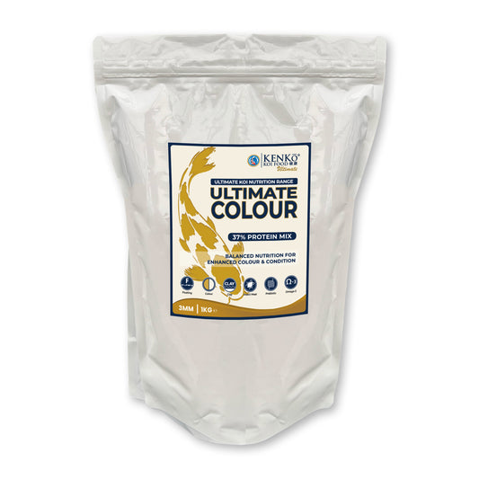 Kenko Ultimate Colour Premium Koi Food 3mm or 6mm 1kg, 3kg, 5kg, 15kg
