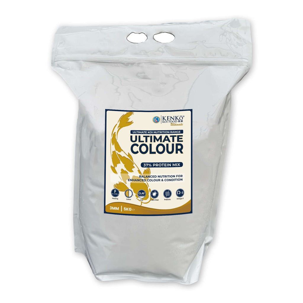 Kenko Ultimate Colour Premium Koi Food 3mm or 6mm 1kg, 3kg, 5kg, 15kg